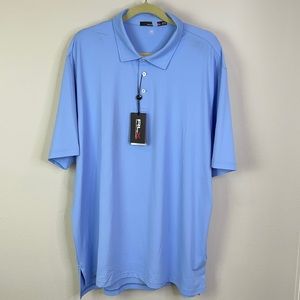 Ralph Lauren RLX NWT Light Blue Polo Shirt in XXL